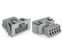 Connecteur d'alimentation série (connecteur réseau) 890 WAGO 890-765 Femelle Nombre total de pôles: 5 16 A vert clair 50 pc(s)