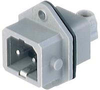 Connecteur d'alimentation série (connecteur réseau) STASEI Hirschmann STASEI 2 930622106-1 embase mâle verticale Nombre total de
