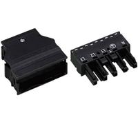 Connecteur d'alimentation série (connecteur réseau) WINSTA MIDI WAGO 770-105/L010-165 femelle, droit Nombre total de pôles: 4