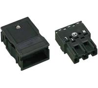 Connecteur dalimentation série (connecteur réseau) WINSTA MIDI WAGO 770-113/K010-165 mâle, droit Nombre total de pôles: 2 + PE 25 A noir 1 pc(s)