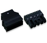 Connecteur d'alimentation série (connecteur réseau) WINSTA MIDI WAGO 770-115 mâle, droit Nombre total de pôles: 5 25 A noir 25