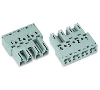 Connecteur d'alimentation série (connecteur réseau) WINSTA MIDI WAGO 770-1334 mâle, droit Nombre total de pôles: 4 32 A vert 50