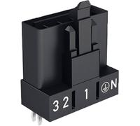 Connecteur d'alimentation série (connecteur réseau) WINSTA MINI WAGO 890-815 embase mâle verticale 16 A noir 100 pc(s)