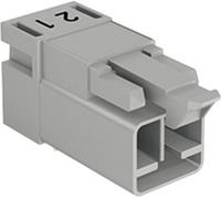 Connecteur dalimentation série (connecteur réseau) WINSTA MINI WAGO 890-852/011-000 embase mâle horizontale Nombre total de pôles: 2 16 A gris 100 pc(s)