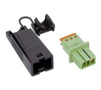 Connecteur d'alimentation WAGO WINSTA KNX Série WINSTA KNX femelle, droit Nbr total de pôles: 2 3 A vert 1 pc(s)
