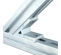 Connecteur d'angle d'angle à 45 degrés en alliage d'aluminium - Connexion robuste pour support (3060)