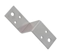 Connecteur d'angle en acier inoxydable en forme de Z pour armoire de cuisine étanche (20 mm)