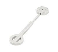 Connecteur d'assemblage plan de travail - Pour panneau d'épaisseur mini : 10 mm - Décor : Gris - Matériau : Polymère renforcé - ITAR