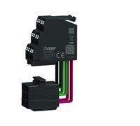 Connecteur d'auxiliaire type C 2*6/3 pour ZSI, OAC - HAGER HWY952H