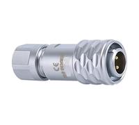 Connecteur d'aviation de câble SF810B/P4, prise d'écrou avant ou arrière, connecteur industriel réversible à 2-8 cœurs(Reverseplug3core)