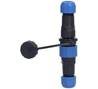 Connecteur d'aviation étanche, Prise résistante à la Corrosion, Haute ténacité, cuivre plaqué Or, Connexion Stable pour équipements de Communication, Instruments, Ordinateurs, (9 noyaux (250 V 5A))