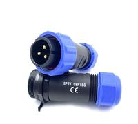 Connecteur d'aviation SP21 à 3 Broches, câbles étanches IP68, connecteur d'aviation, Installation Artistique, connecteur Industriel Droit soudé pour l'aviation et Les équipements industriels