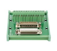 Connecteur DB25 D-Sub Bornier male et femelle Montage sur bornier sur module d'interface rail DIN