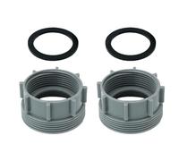 Connecteur de 45 à 58 mm - Adaptateur de tuyau de cuisine polyvalent résistant en ABS - Réducteur de vidange - Installation simple