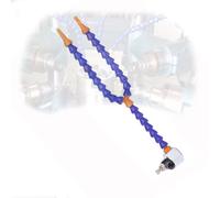 Connecteur de 8 mm Base magnétique flexible Coupure à huile/refroidissement d'eau, interrupteur à débit réglable Strong magnetic base, double tube 400mm sideways 7mm round nozzle