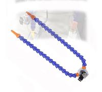 Connecteur de 8 mm Connecteur Flexible à eau flexible tuyau de tuyau de liquide de refroidissement, tuyau de folie de refroidissement R Strong magnetic base, 2pcs x tube length 300mm 4mm round nozzle