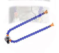 Connecteur de 8 mm Connecteur Rond/Éventail Plastique Flexible Crameulement Flexible Crameulement Interrupteur réglable pour le Strong magnetic base, 2pcs x tube length 300mm 28mm wide flat nozzle