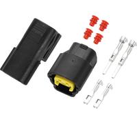Connecteur De Ballast De Voiture À 2 Broches Compatible Pour Hyundai Elantra, Kit De Connecteur De Fiche Étanche En Plastique Noir Mâle Femelle De La Série 2.3Mm