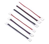 Connecteur de bande 2-6 broches LED 8-12 mm | Kit de fils lumineux à ruban non étanche(Single head,4P-8mm)