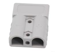 Connecteur de batterie 50 A 600 V gris UL94-V0 pour chariot élévateur 50 A | 50 A, 600 V max, UL94-V0 ignifuge, boîtier gris, convient aux fils 12-6AWG pour chariots élévateurs