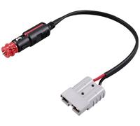 Connecteur de batterie à courant élevé sur fiche allume-cigare avec fusible TC-12195692 noir, rouge TRU COMPONENTS Contenu