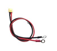 Connecteur de batterie XT60 vers M8, joint torique, câble 12 AWG, chargeur ESC RC, alimentation latérale(Male-500cm 196.85inch)