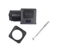 Connecteur de bobine de prise de solénoïde MPM DC12/24 AC110V/220 AC380 universel(DC 24V,Four core)