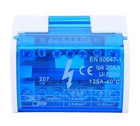 Connecteur de boîte de distribution électrique Borne de rail DIN, boîte de distribution de borne Boîte de distribution de bornier de rail DIN Boîte de jonction de bornier Boîte de distribution Boîte d