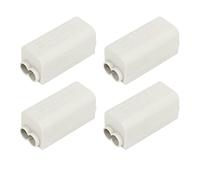 Connecteur de Bornier de Câble, 4 PCS 80A 1000V Forte conductivité Isolation Solide Solide 2 en 2 Sorties Connecteur de Câble à Fil Rapide pour Compteur