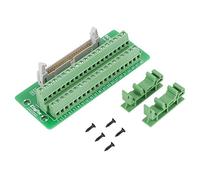 Connecteur de Bornier ID40P, Keenso Connecteur de Bloc de Jonction Mâle 40Pin Support d'Interface avec Rail DIN Simple