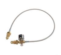 Connecteur de bouteille d'argon robuste pour bouteilles britanniques BS 341 | Pour BS 341 No.3 standard, filetage G 5/8, pour recharge de cylindre d'argon, compatible Royaume-Uni, connecteur robuste