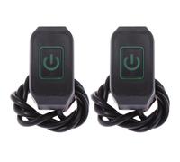 Connecteur De Bouton De Guidon De Moto Étanche,Connecteur De Commutateurs De Vélo De Course,Accessoires D'équipement De Moto - Type Green-2pcs