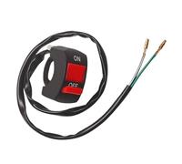 Connecteur De Bouton Marche/arrêt De Moto Interrupteur À Bouton-poussoir Interrupteurs De Guidon Moto Pour Moteur Accessoires Moto Universels Interrupteur D'allumage Interrupteur de moto
