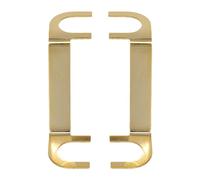 Connecteur de câblage de haut-parleur, cosses de fil de haut-parleur | Connecteurs de coupelle de borne en cuivre 2 pièces - Cosse de câblage de haut-parleur, connecteur de coupelle de borne, connecte