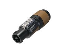 Connecteur de Câble à 2 Pôles avec Système QuickLock SpeakON Certifié IEC61984 Noir