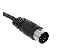 Connecteur de câble adaptateur Audio-vidéo pour lecteur DVD B85B, 0.5M/1.5M, 5 broches Din mâle à 2 RCA mâle