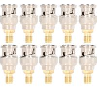 Connecteur de Câble Adaptateur Coaxial SMA Femelle à Mâle Rf Utilisé dans les Systèmes GPS, les Routeurs Internet sans Fil et les émetteurs Radio, Sondes Haute Fréquence/Rf