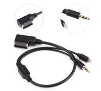 Connecteur de câble Audio MP3 universel AMI MDI MMI à 3.5mm, câble adaptateur auxiliaire pour Audi A3 A8 Q5 pour VW IPhone 5 6