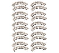 Connecteur de câble coaxial CCTV RG6 type F à visser, 200 pièces, mâle