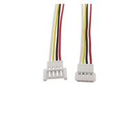 Connecteur de câble de chargement aérien MX2.0, pas de 2.0mm, 2P 3P, 4 broches mâle femelle, prise avec fil 150MM, 10 pièces(4Pin,10Pcs Female)