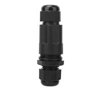 Connecteur de câble de fil LED, connecteur étanche IP68 mâle et femelle prise de courant utilisation extérieure joint de presse-étoupe pour lumière LED extérieure 2 broches 3 broches 4 broches(3 Pin)
