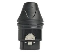 Connecteur de câble de microphone à 3 broches, lot de 4, 10 ou 20 pièces, fiche de soudage, coque en alliage de haute qualité(Female-Black,4PCS)