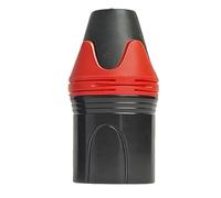 Connecteur de câble de microphone à 3 broches, lot de 4, 10 ou 20 pièces, fiche de soudage, coque en alliage de haute qualité(Male-Red,10PCS)