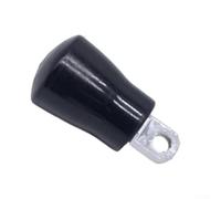 Connecteur de câble de poulie d'entraînement avec terminal en acier inoxydable et butée caoutchoutée pour câbles de 5 mm et 6 mm (style A)