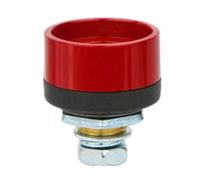 Connecteur de câble de soudeur DKJ avec boîtier isolé, F | Borne conductrice en laiton avec raccord de câble rapide pour câble de soudeur, installation de travail de remplacement et
