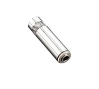 Connecteur de câble d'interface stéréo 3,5 mm plaqué or, 2/4/8 pièces, prise femelle 3 pôles for casque, ordinateur portable, microphone(Silvery,2pcs)