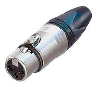 XLR femelle, droit Neutrik NC3FXX Nombre de pôles: 3 argent 1 pc(s)