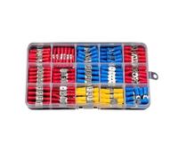 Connecteur de câble isolé, 280 pièces, fil électrique, sertissage, pelle, anneau bout à bout, ensemble de fourchettes, cosses d'anneau, bornes roulées, Kit assorti