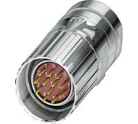 Connecteur de câble M23 Phoenix Contact CA-17M1N8A85DU 1619628 argent 1 pc(s)