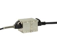 Connecteur de câble patch Cat.6 RJ45 inline coupler STP argent - LogiLink